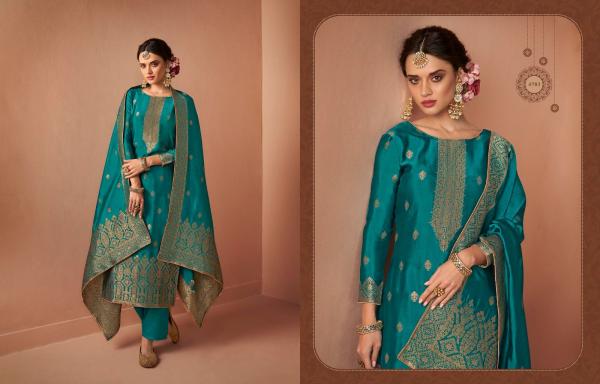 Zisa Charmy Alina Ocassional Silk Designer Salwar Suit Collection